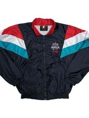 PAUL & SHARK Vintage 90s Windbreaker Jacket Bomber Luxury Yachting Coat Mens Med